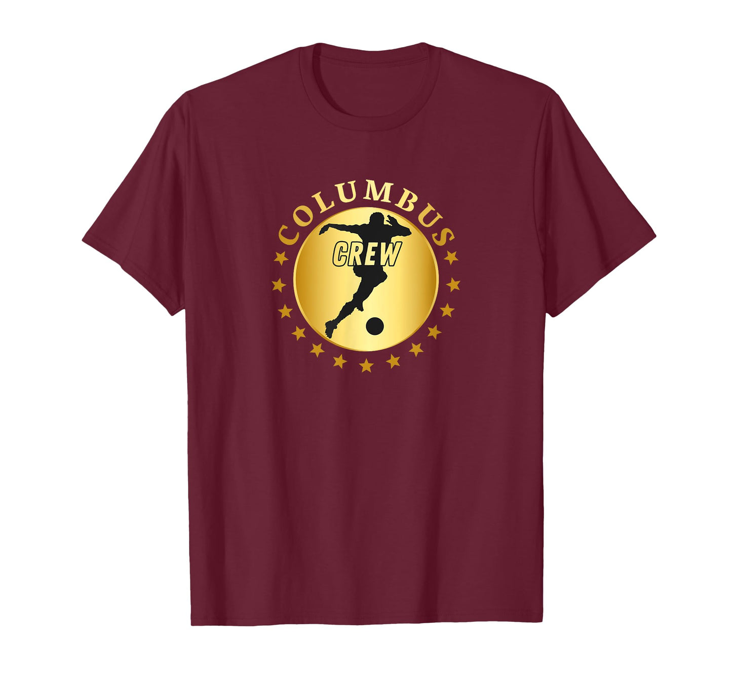 Colum Bus Soccer Fan Support Stadium Show Your Pride Crew T-Shirt