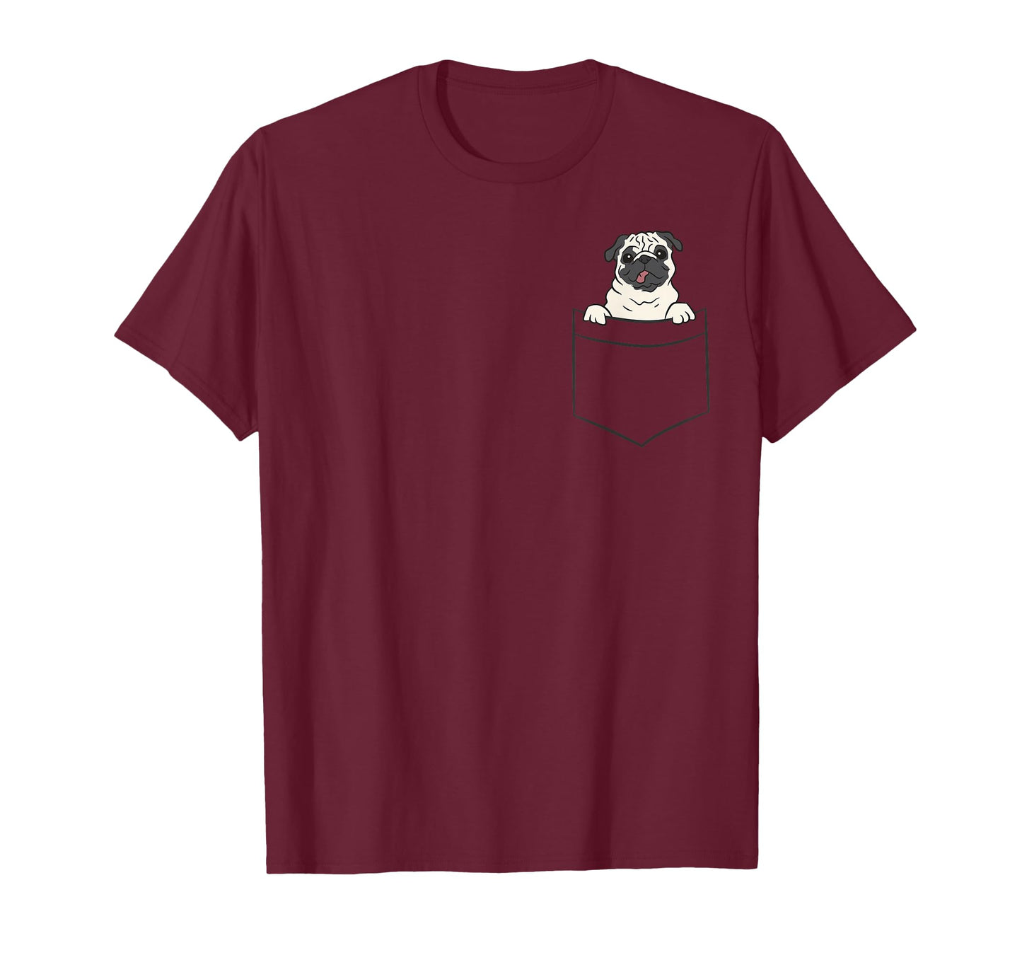 Pug In The Pocket Funny Pocket Pug T-Shirt