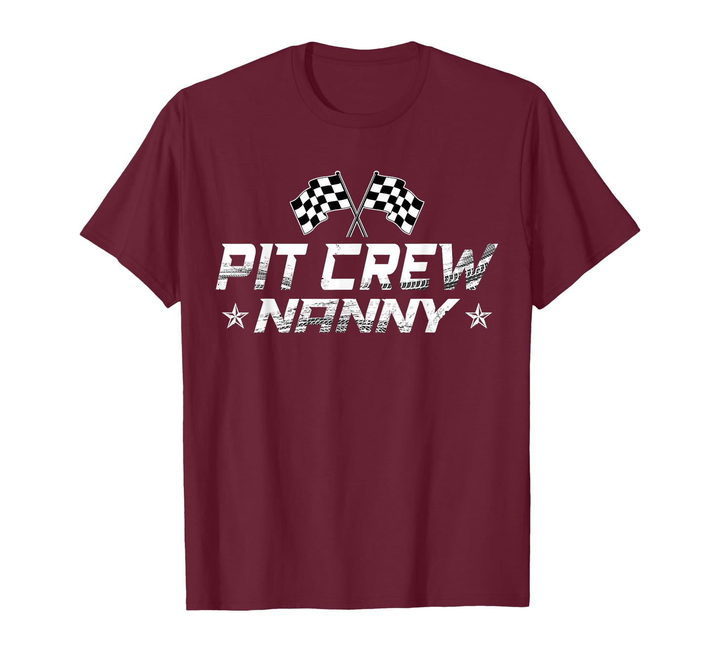 Race Car Birthday Party Racing Family Nanny Pit Crew T-Shirt