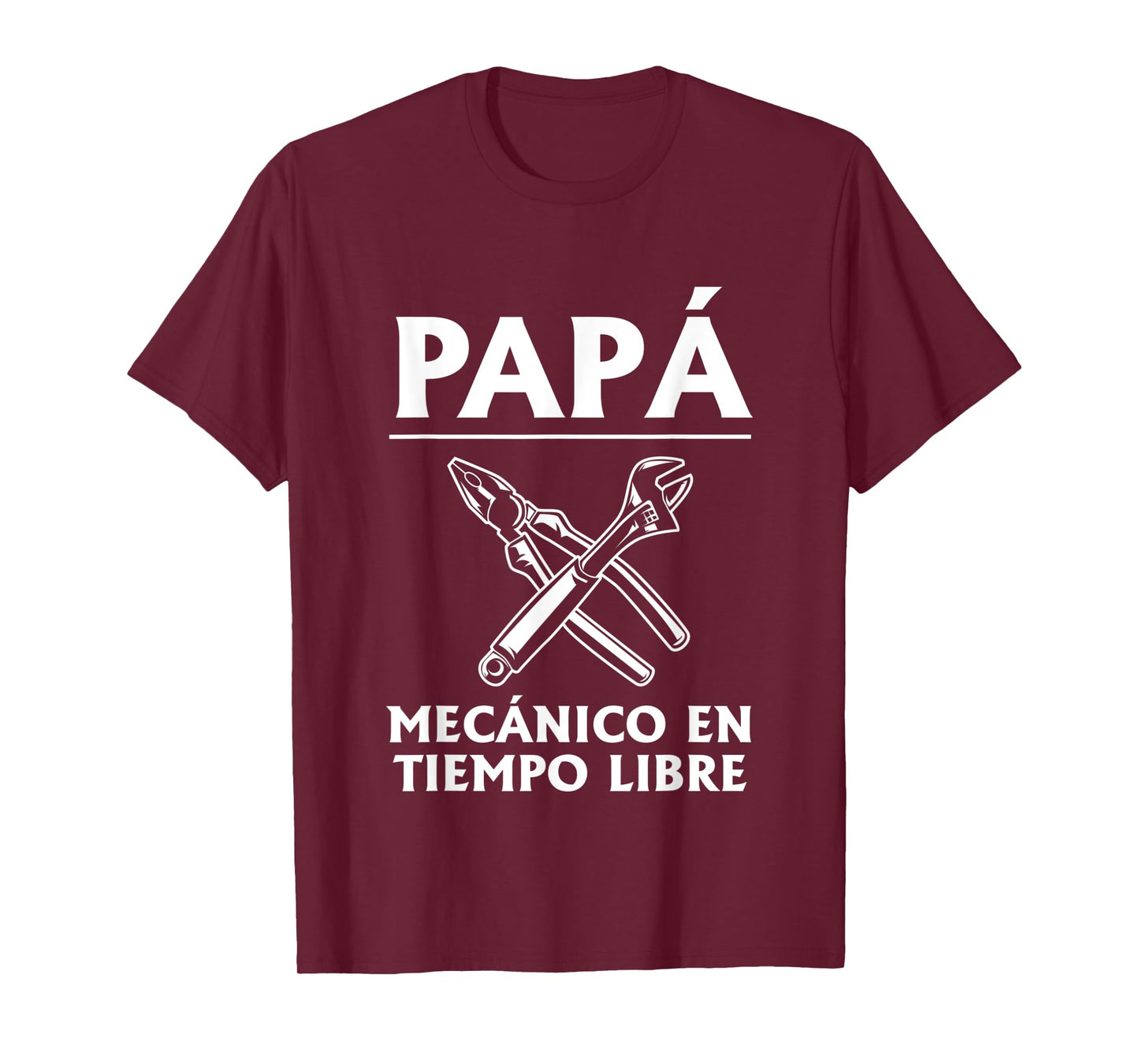 Papà Mecanico En Tiempo Libre Día del Padre T-Shirt