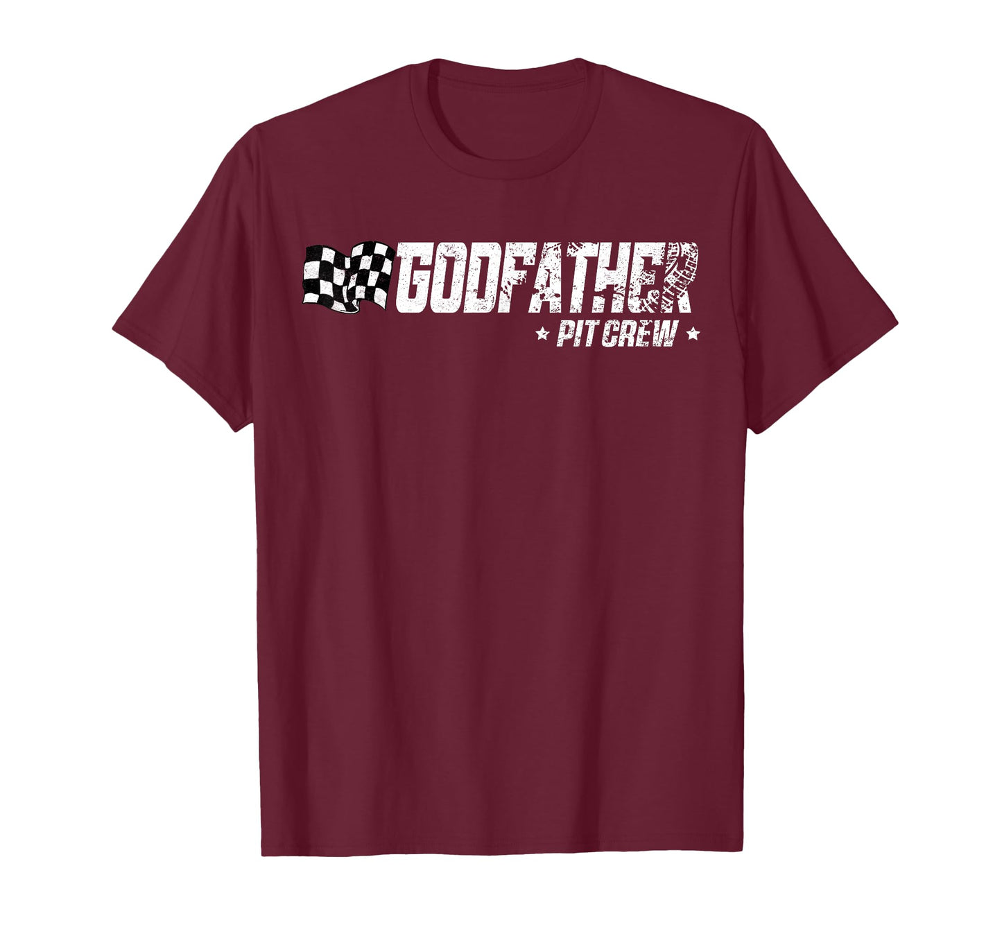 Godfather Pit Crew Race Car Birthday Family Racing T-Shirt
