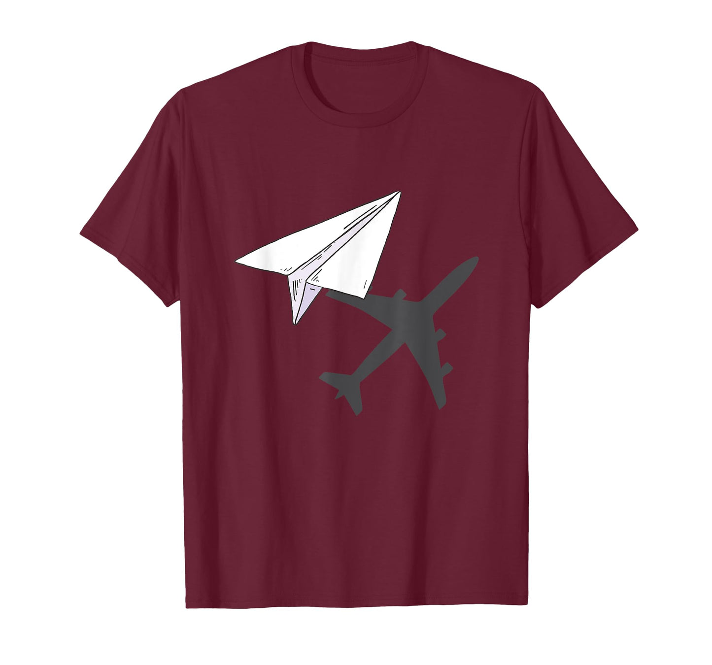 Paper Airplane - Airline Pilot Aviation Aircraft Lover T-Shirt
