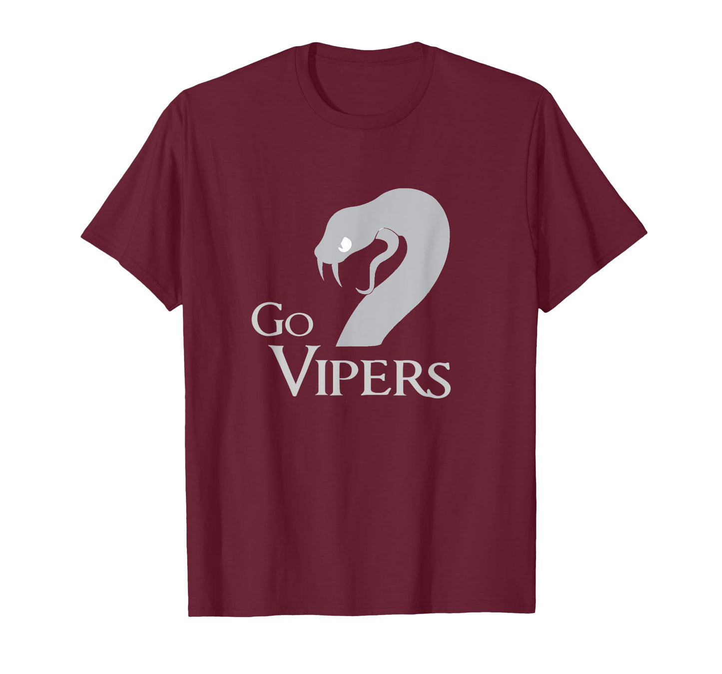 Go Vipers Football Baseball Basketball Cheer School Spirit T-Shirt