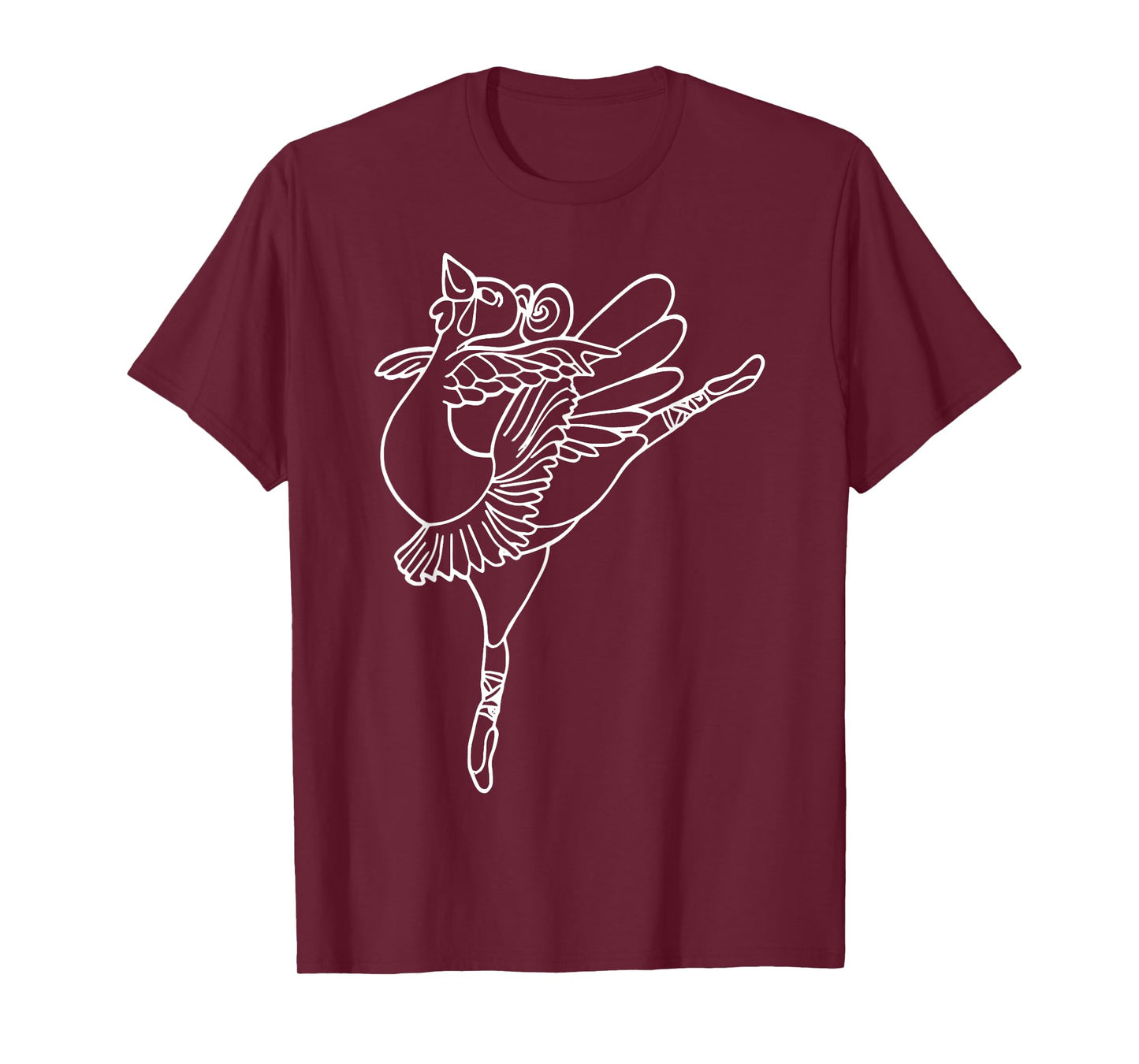 Dancing Turkey Happy Thanksgiving Day Ballet Dance Teacher T-Shirt
