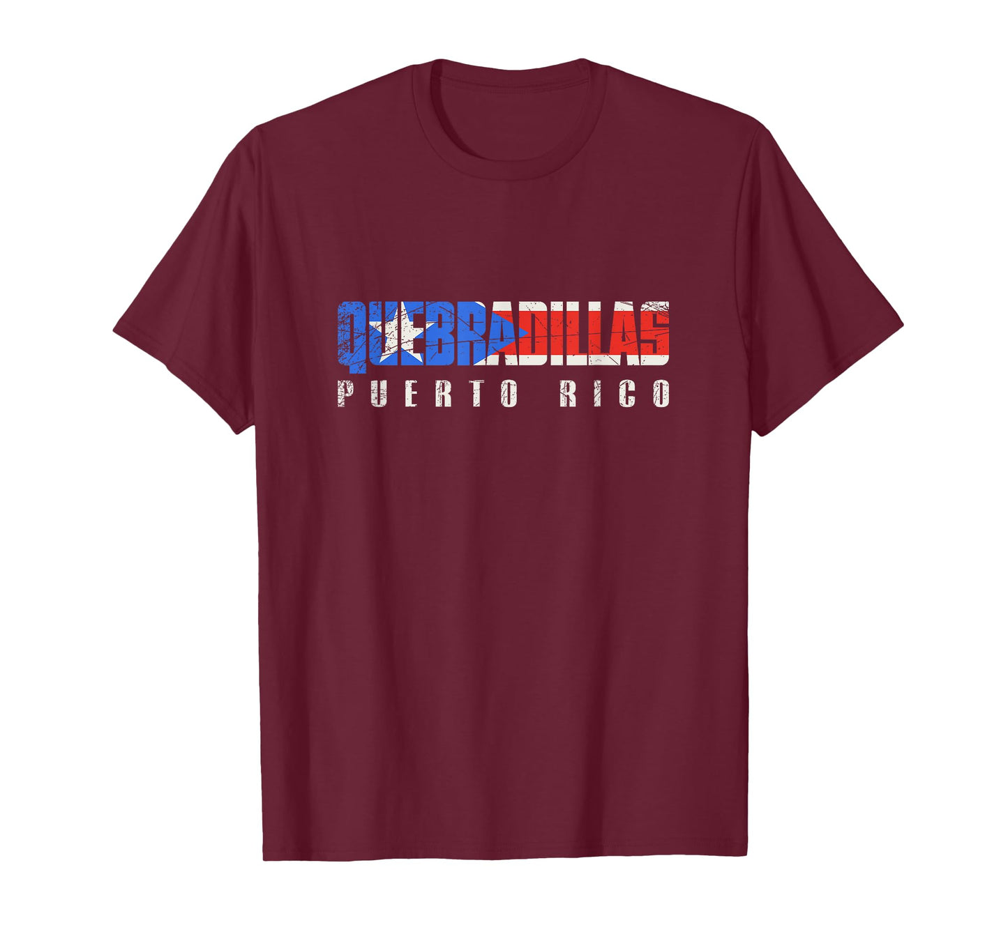 Puerto Rican flag Quebradillas Puerto Rico T-Shirt
