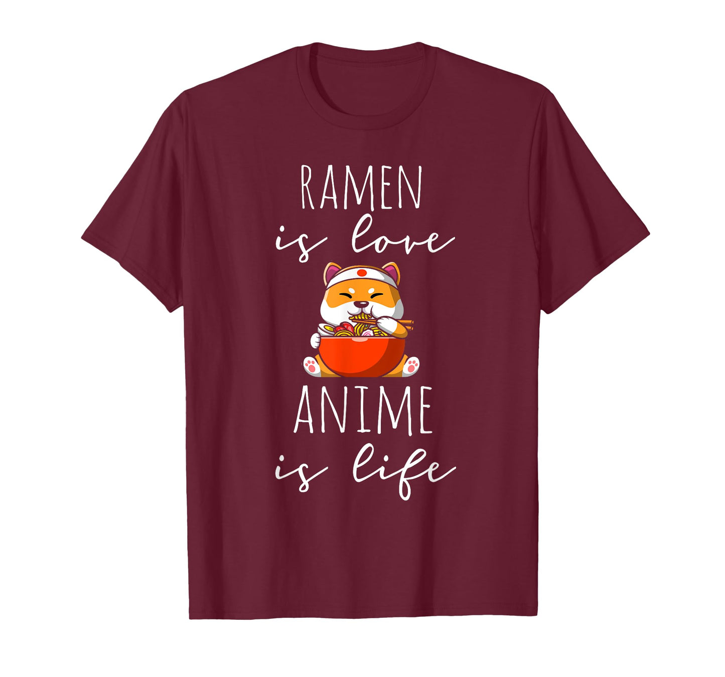 Ramen is Love Anime is Life Manga Lover Anime Merch Otaku T-Shirt