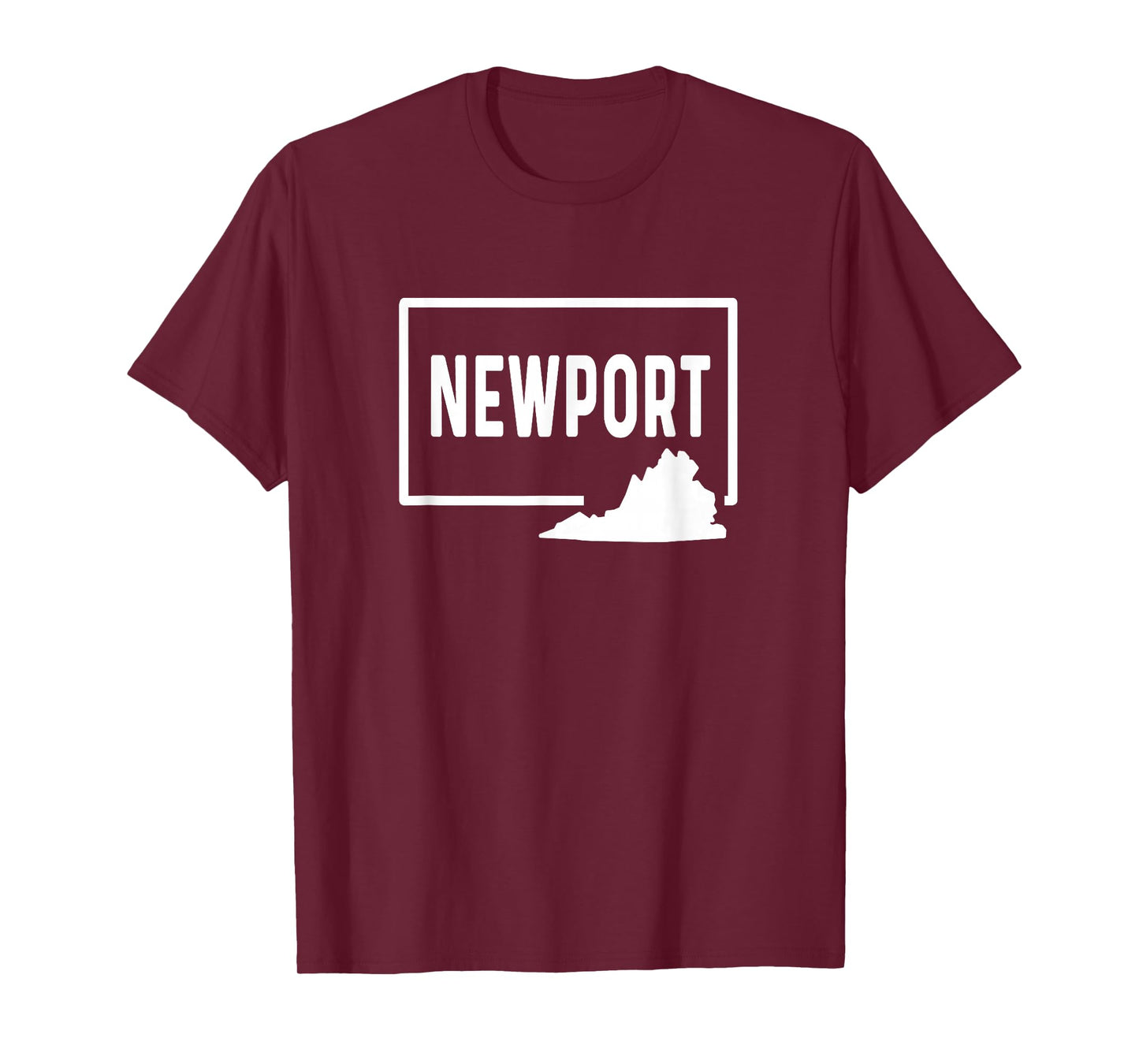 Newport Virginia VA - Home Hometown Vacation Travel T-Shirt