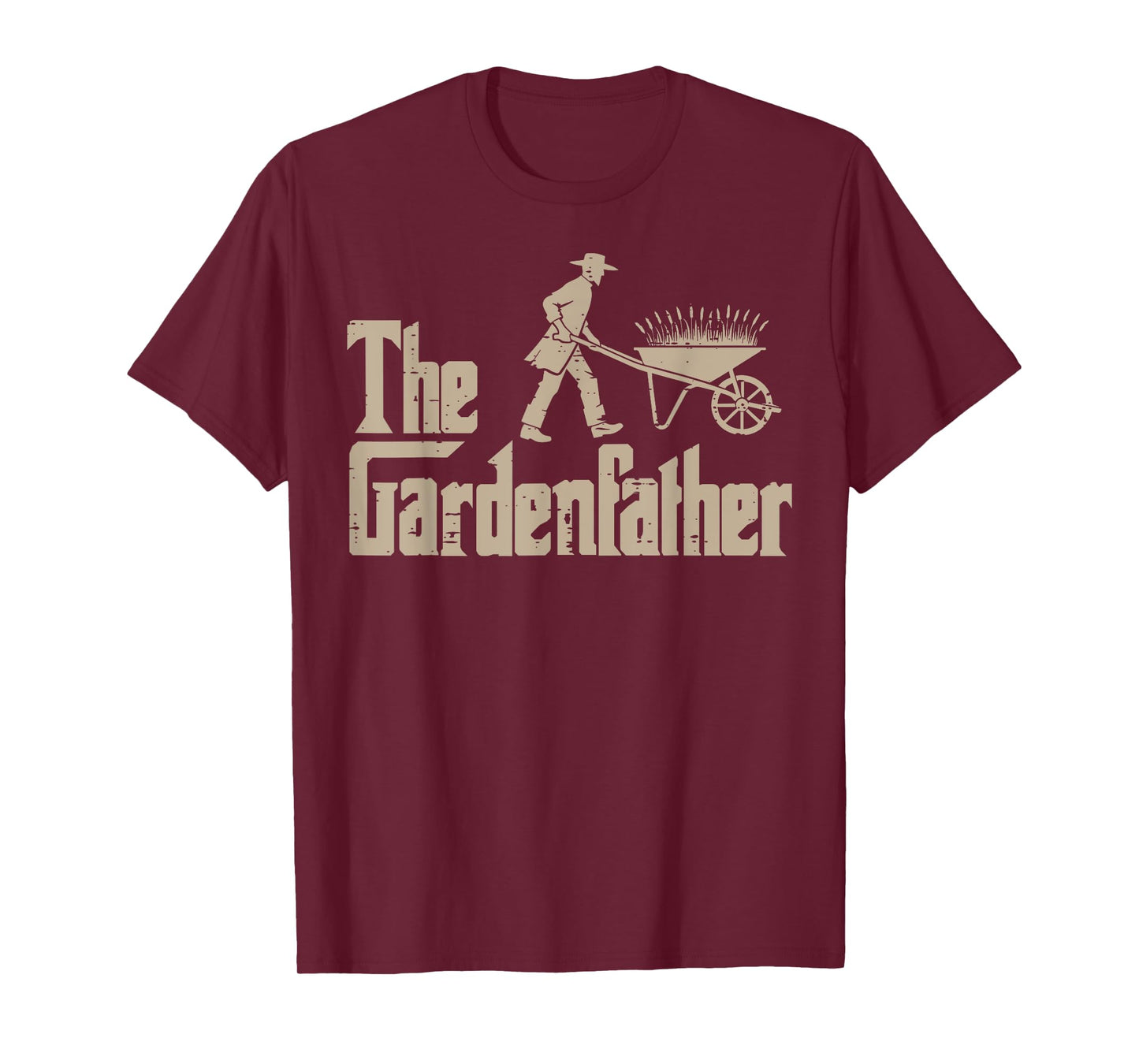 Fathers Day The Gardenfather Funny Parody Gardener Dad Papa T-Shirt