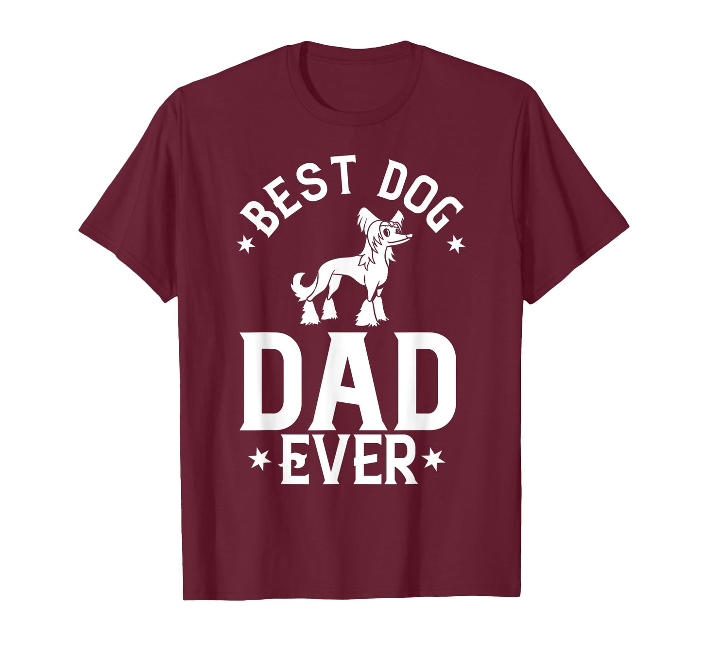 Chinese Crested Powderpuff Dog Gift Puppies Owner Lover T-Shirt for Men Kids