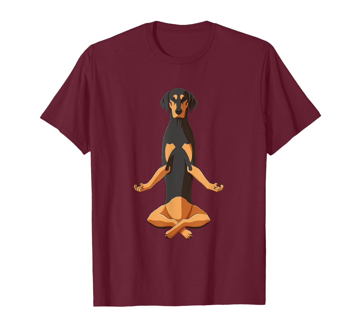 Funny Yoga Dog Transylvanian Hound T-Shirt