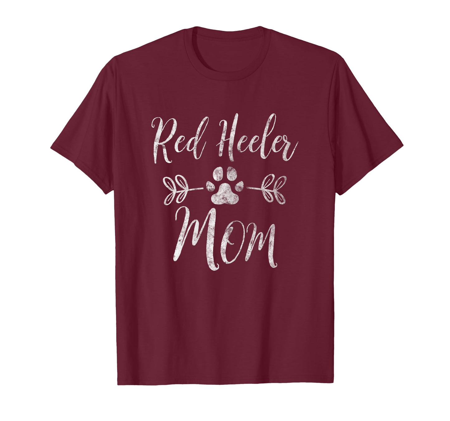 Red Heeler Mom Shirt Cattle Dog Lover Owner Funny Dog Mom Women T-Shirt