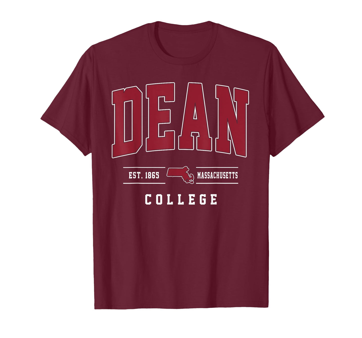 Dean College Arch Vintage Design Men Women T-Shirt