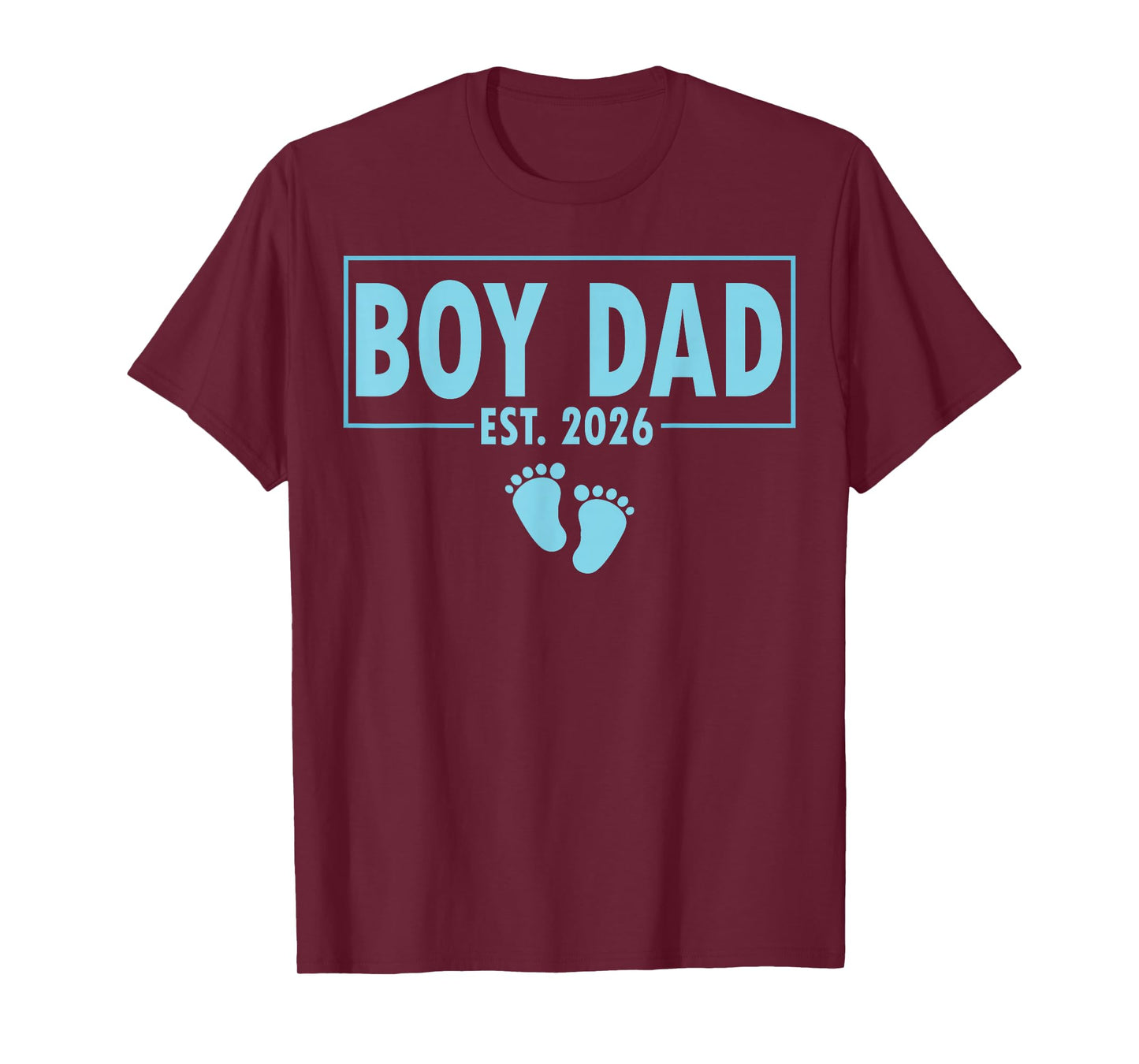 Boy Dad Est 2026 Newborn Daddy Est 2026 Father Boy Son T-Shirt