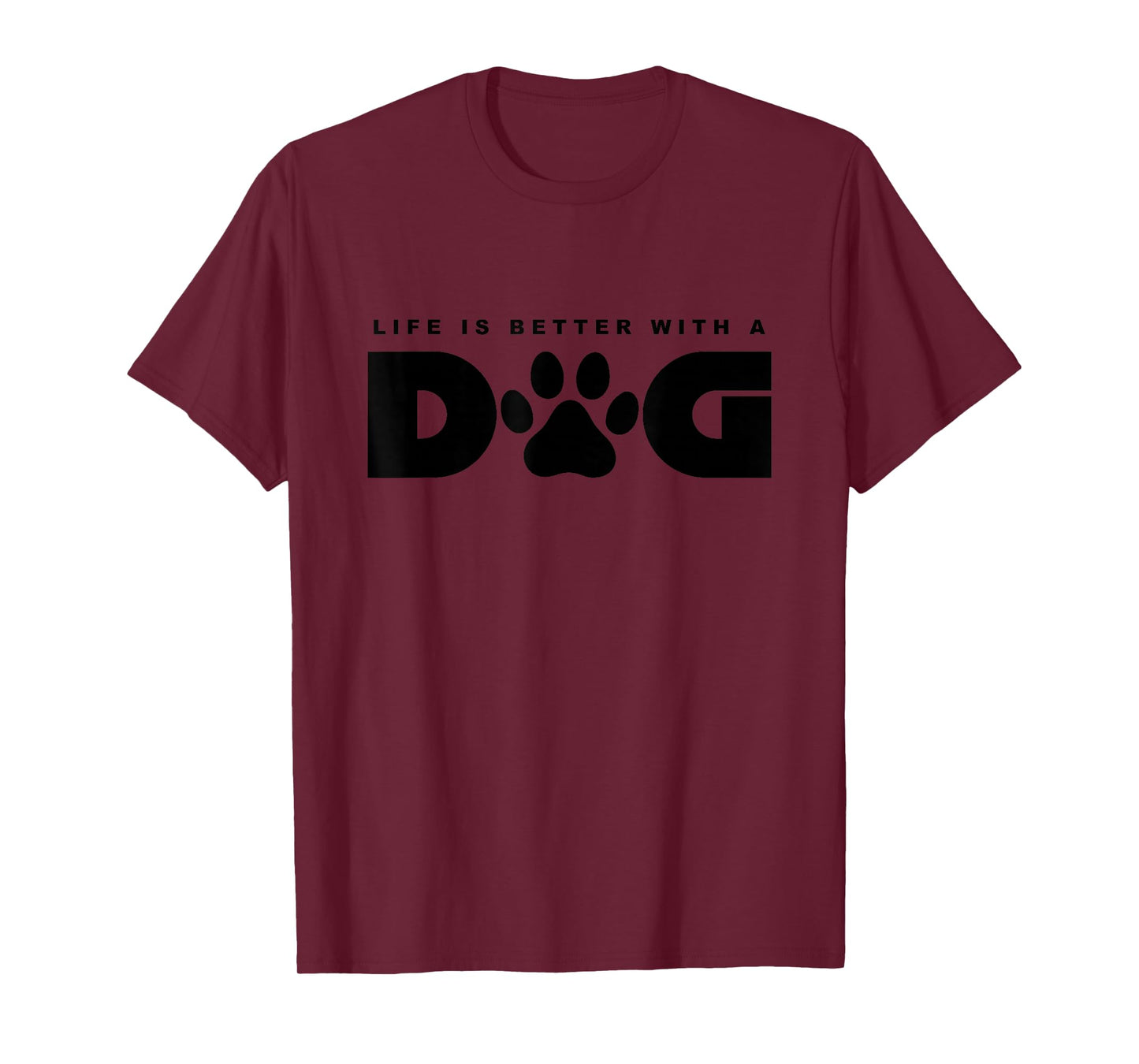 Paw Print Dog T-Shirt