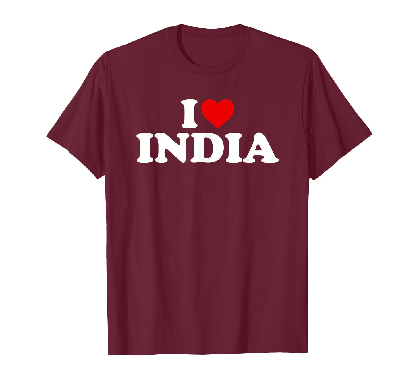 I Love India - Heart T-Shirt