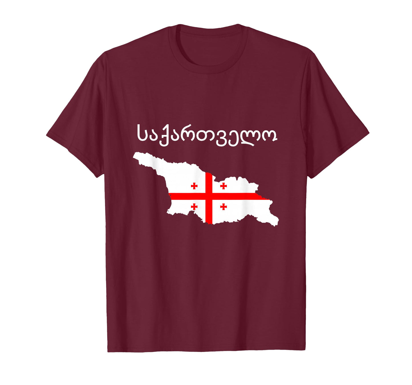Republic Of Georgia Flag Shirt Georgian Roots Gift T-Shirt