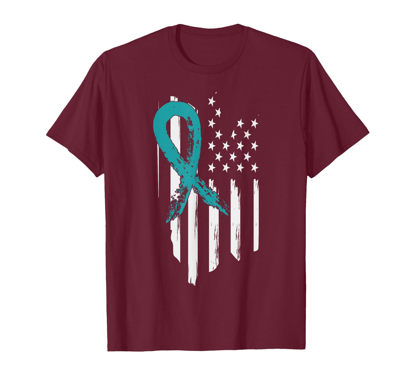 USA Flag PTSD Awareness T-Shirt