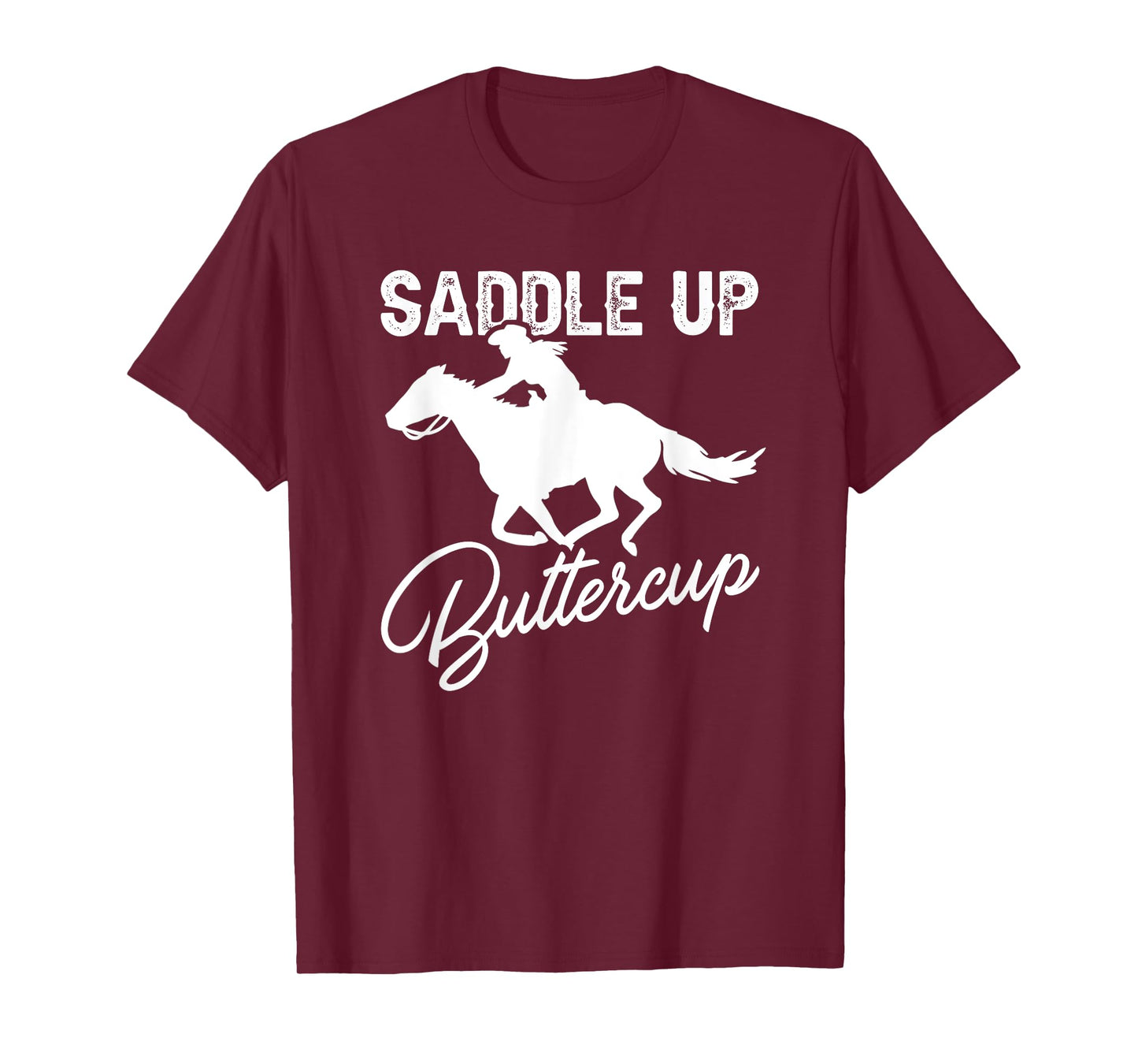 Cowgirl Cowboy Shirt Saddle Up Buttercup Rodeo Shirt T-Shirt