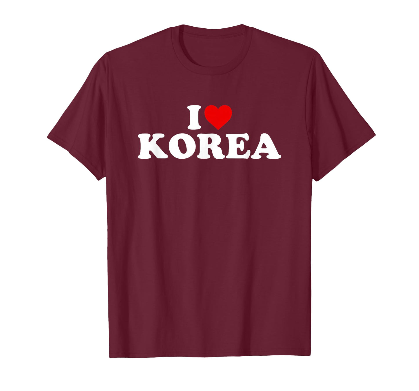 I Love Korea - Heart T-Shirt