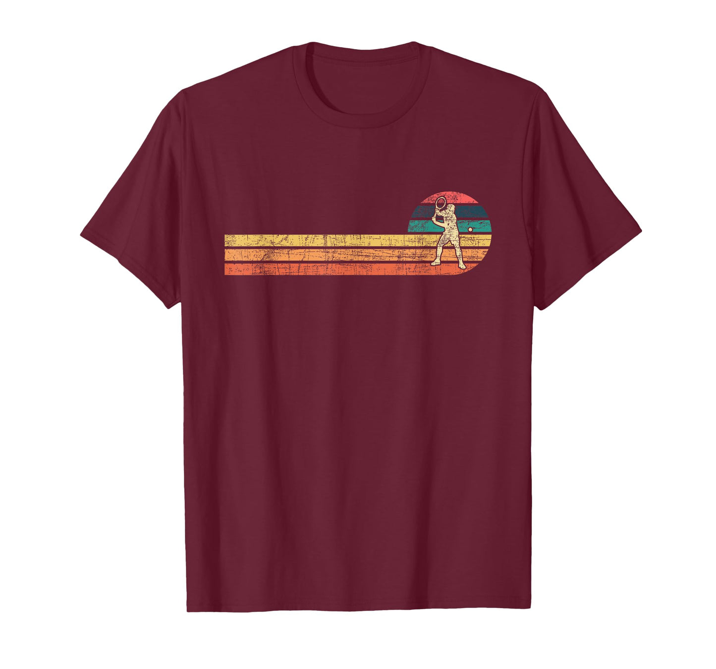 Retro Vintage Tennis Player - Sports Game Tournament Lover T-Shirt