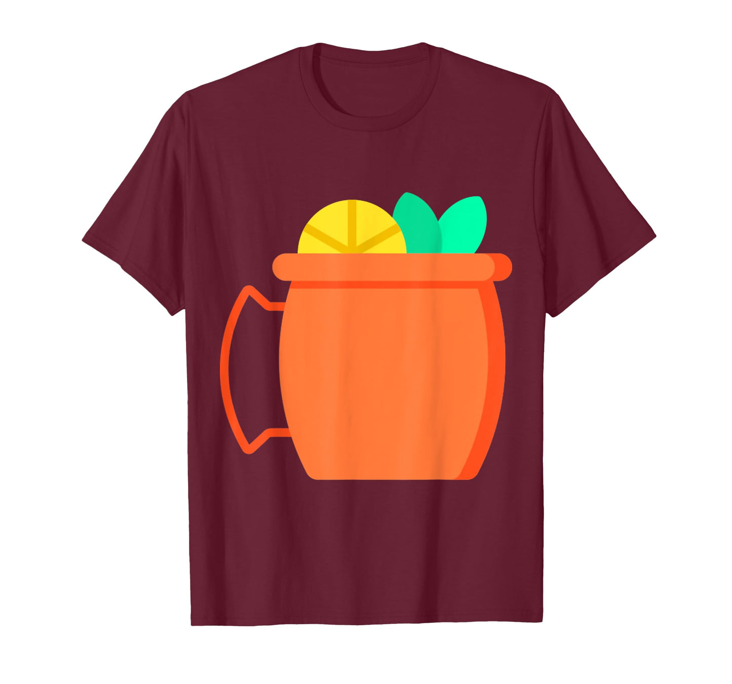 Fun Moscow Mule Cocktail Copper Mug Costume T-Shirt