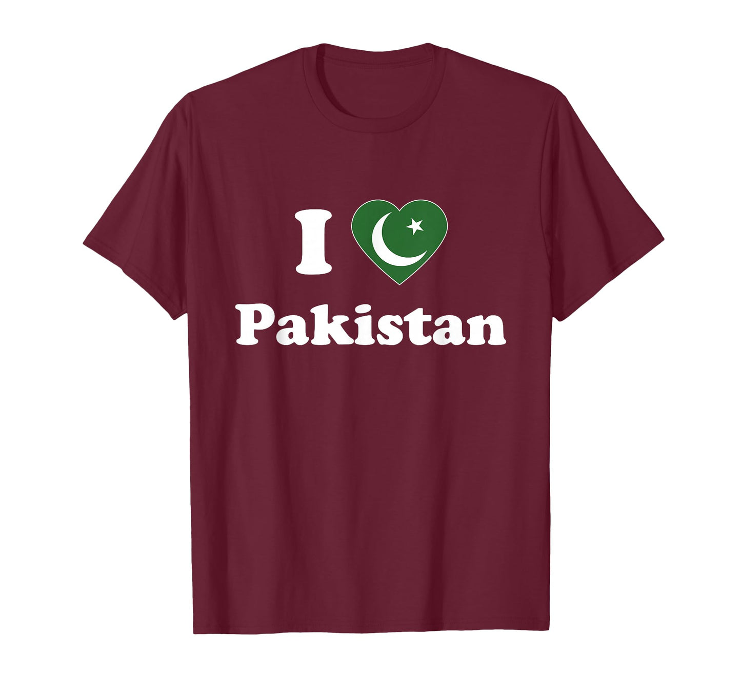 I Love Pakistan I Heart Pakistan Pakistani T-Shirt