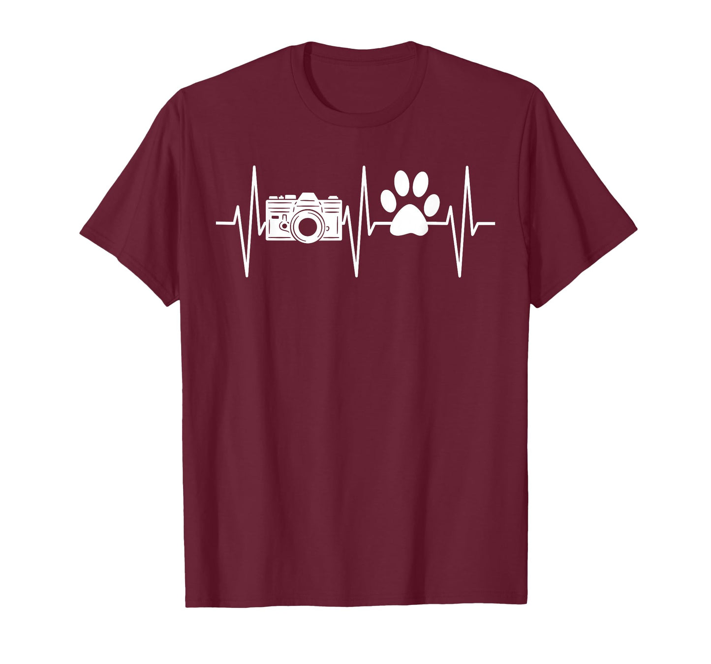 Photographer Shirt Funny Dog Lover Camera Photography T-Shirt
