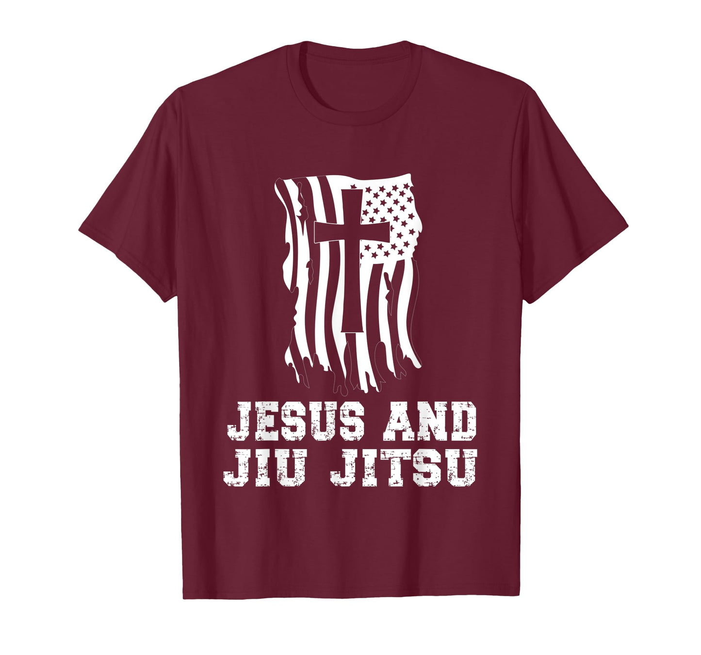 Jesus And Jiu Jitsu Design for Christian Martial Arts Fan T-Shirt