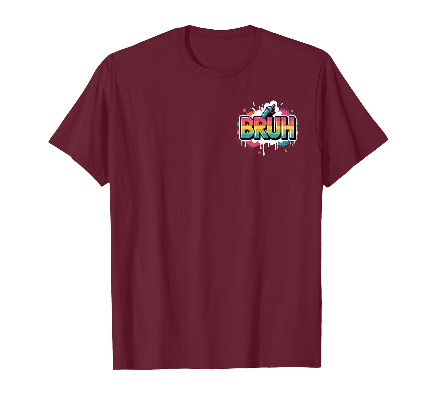 Bruh Statement for Introverts Vibrant and Chill Vibe T-Shirt