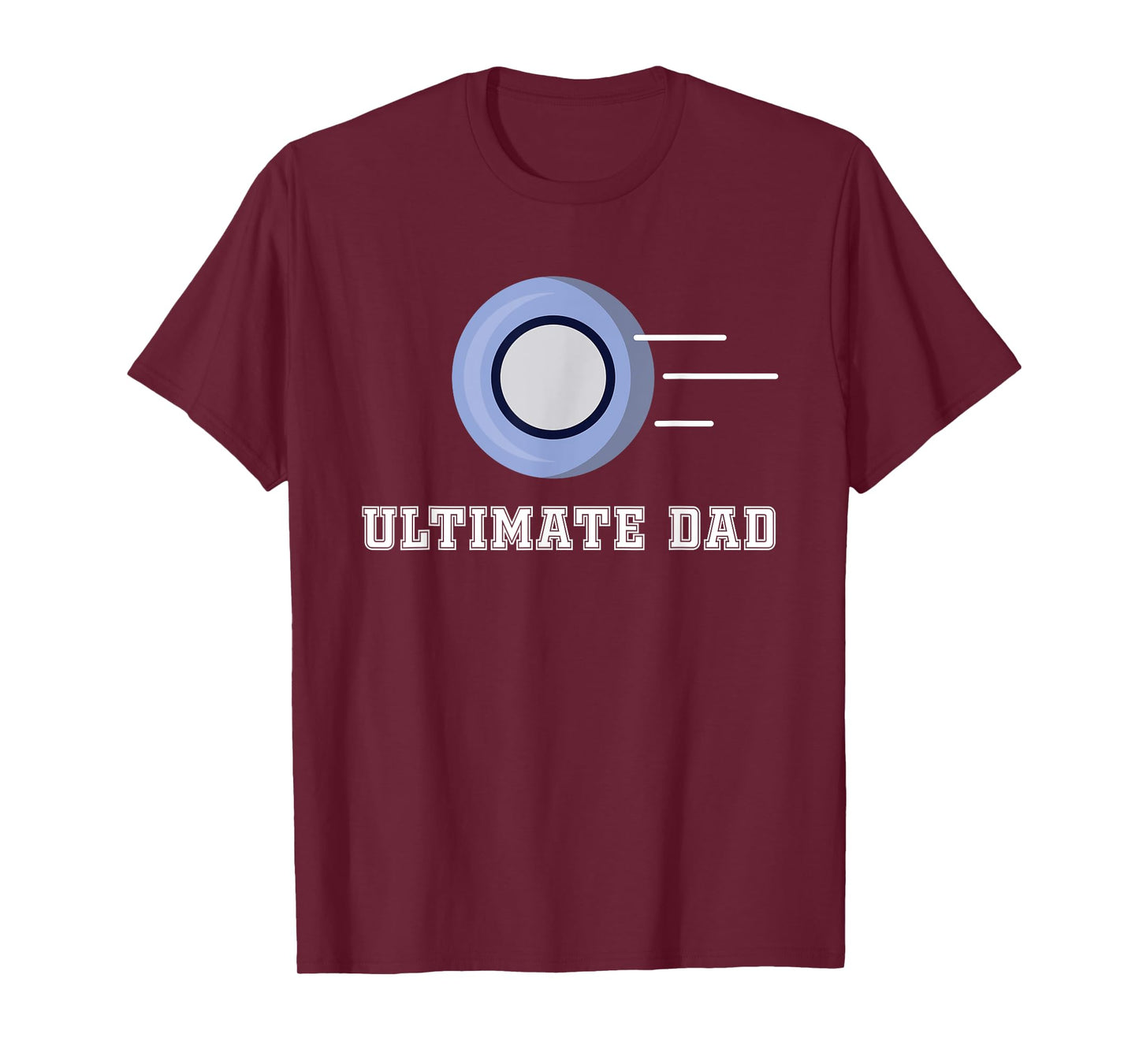Great Ultimate Dad Design Flying Frisbee Disc T-Shirt