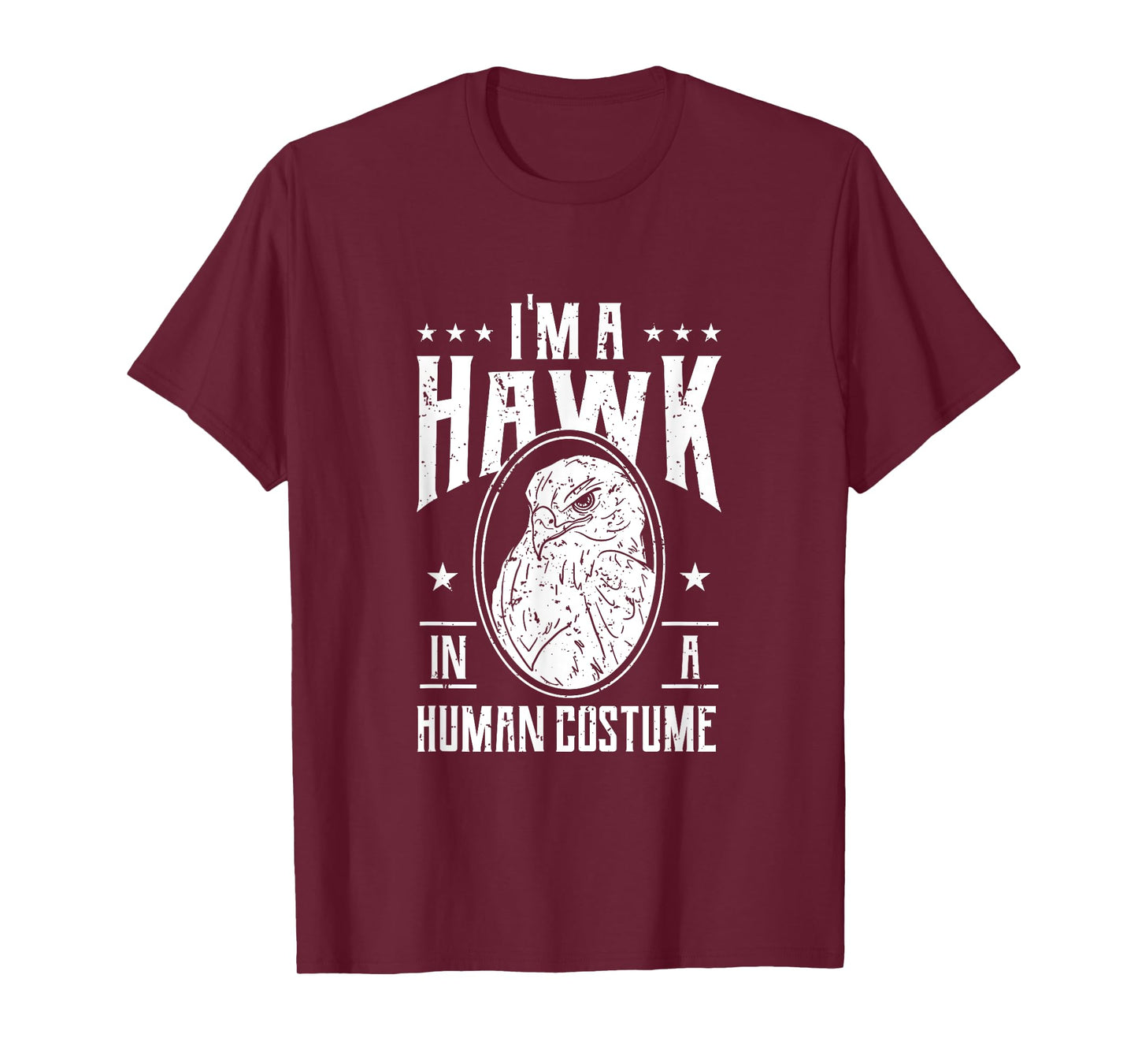Hawk Bird Lover Funny Hawk Sarcasm Halloween Costume Party T-Shirt