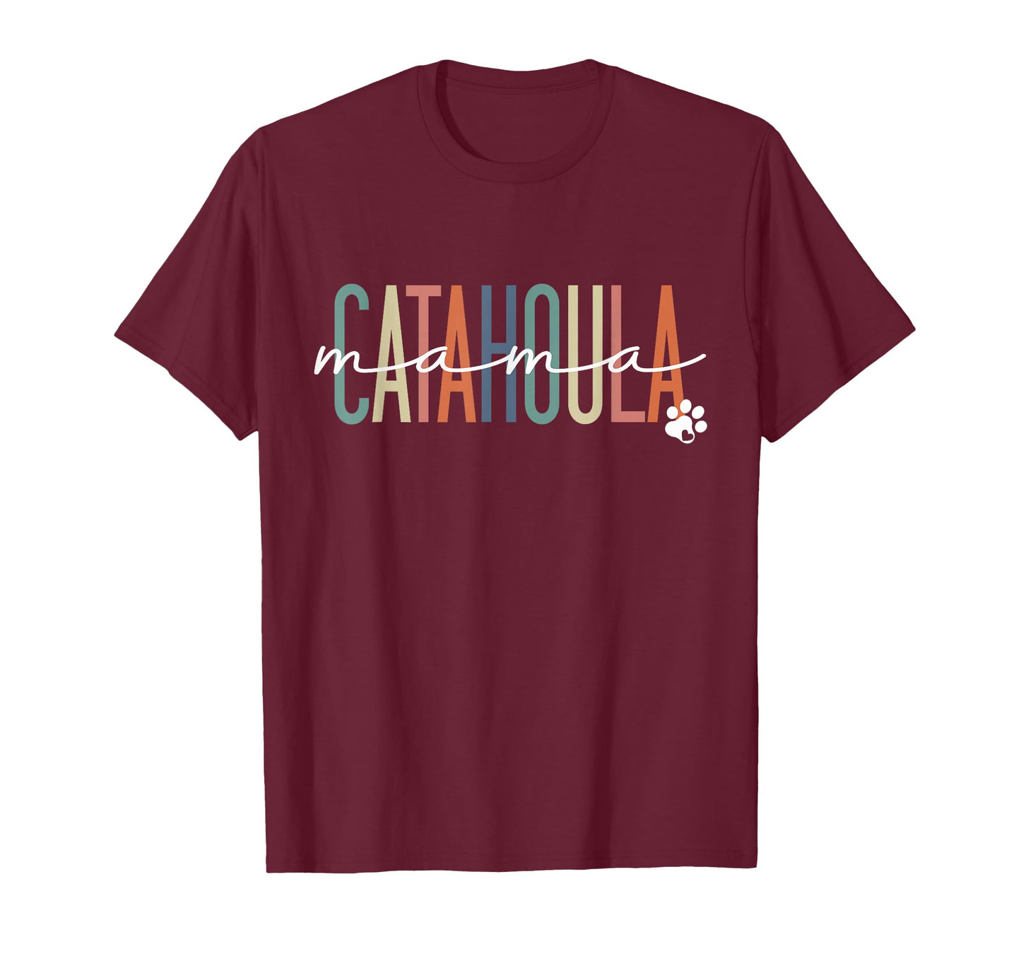 Catahoula Mama Catahoula Leopard Dog Mom Mother's Day T-Shirt