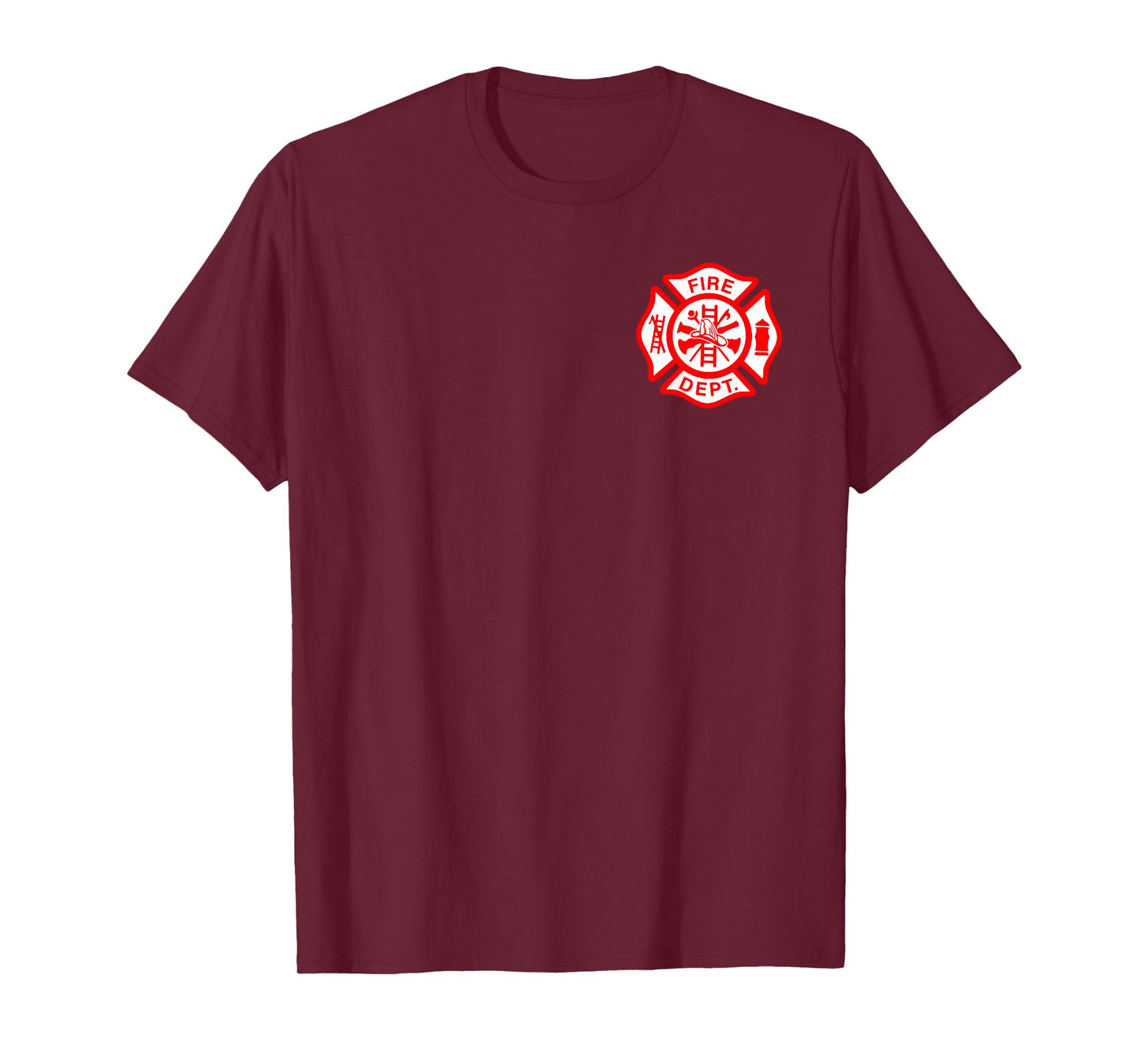 Fire Department Logo Uniform Fireman Symbol Firefighter Gear T-Shirt