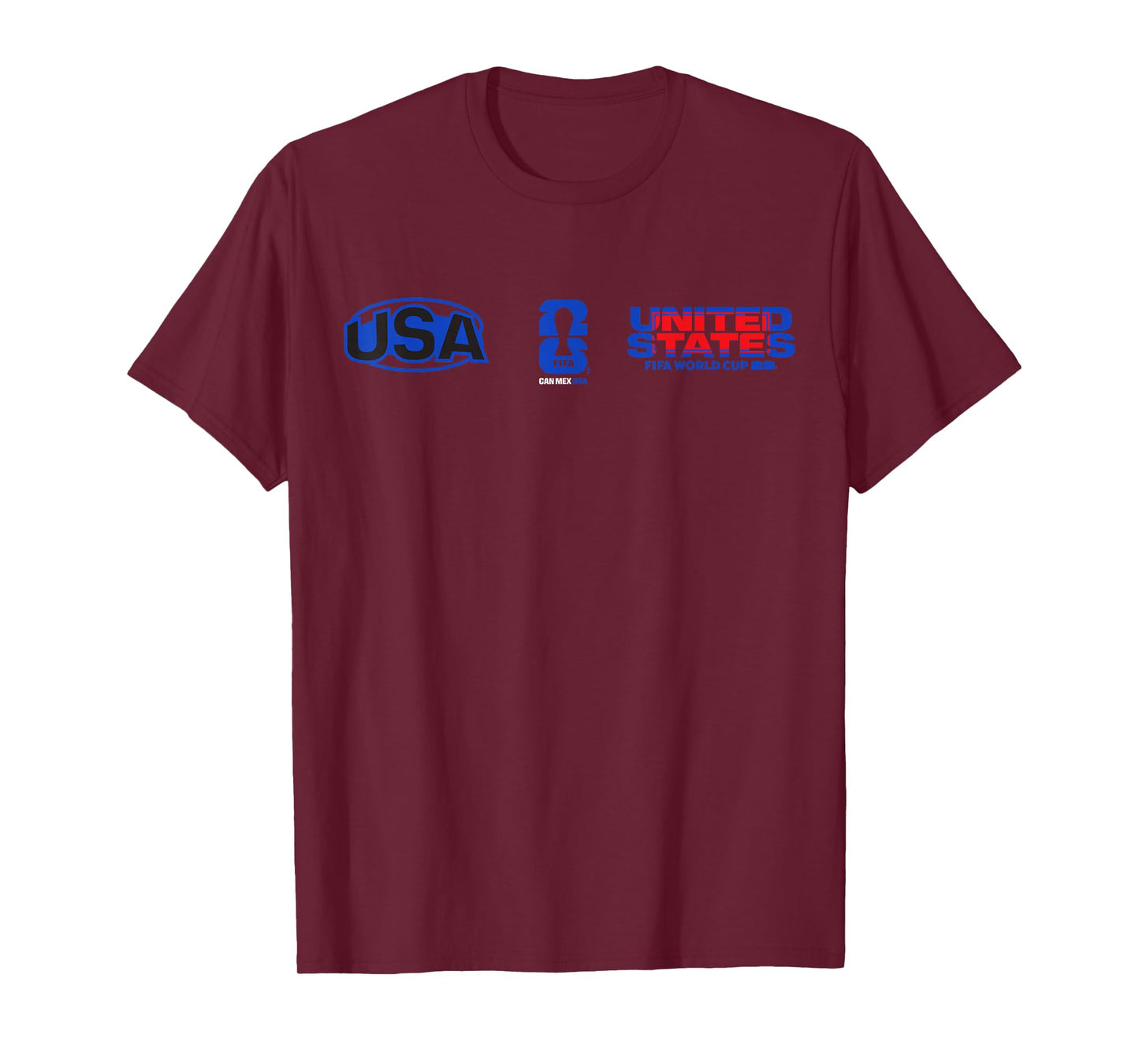 FIFA WORLD CUP26 USA Host Country Multi Logo T-Shirt