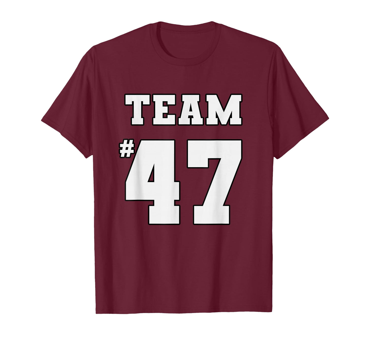 TEAM 47 TRUMP 45 We Won 2024 47th President Daddy's Home Red T-Shirt