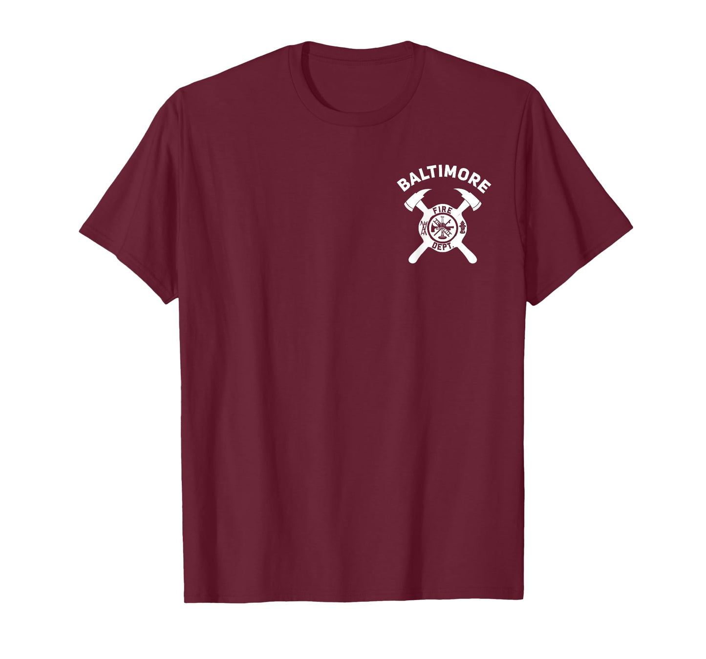 City Of Baltimore Fire Department Maryland Firefighter T-Shirt