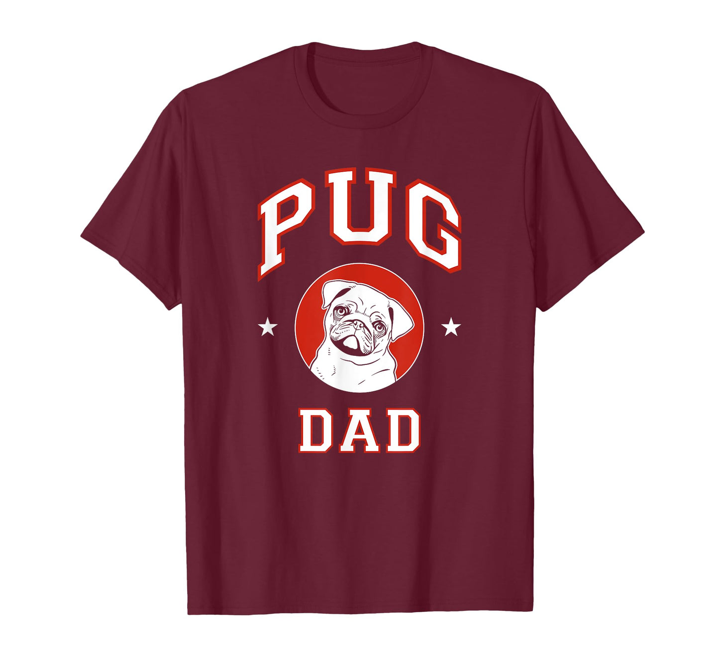 Pug Dad Dog Father T-Shirt