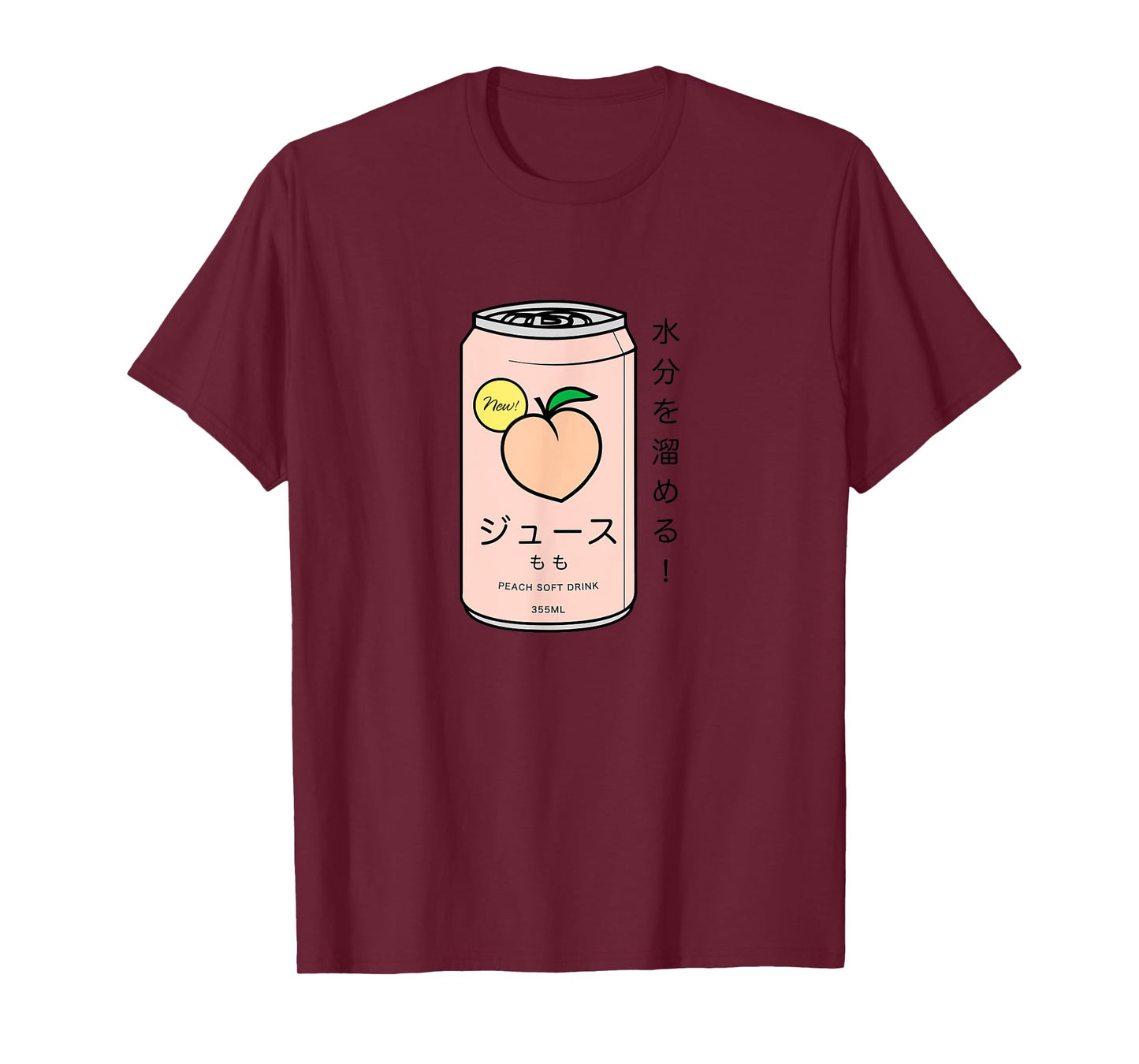 Japanese Peach Soft Drink T-Shirt - Aesthetic Shirt T-Shirt