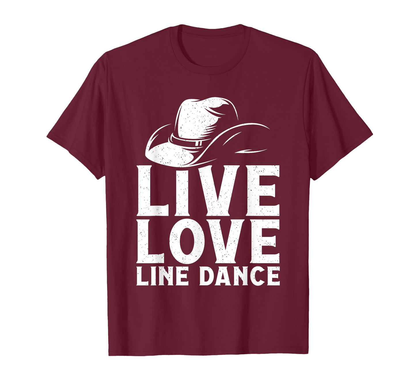 Line Dancing Art For Women Men Western Line Dance Dancer T-Shirt