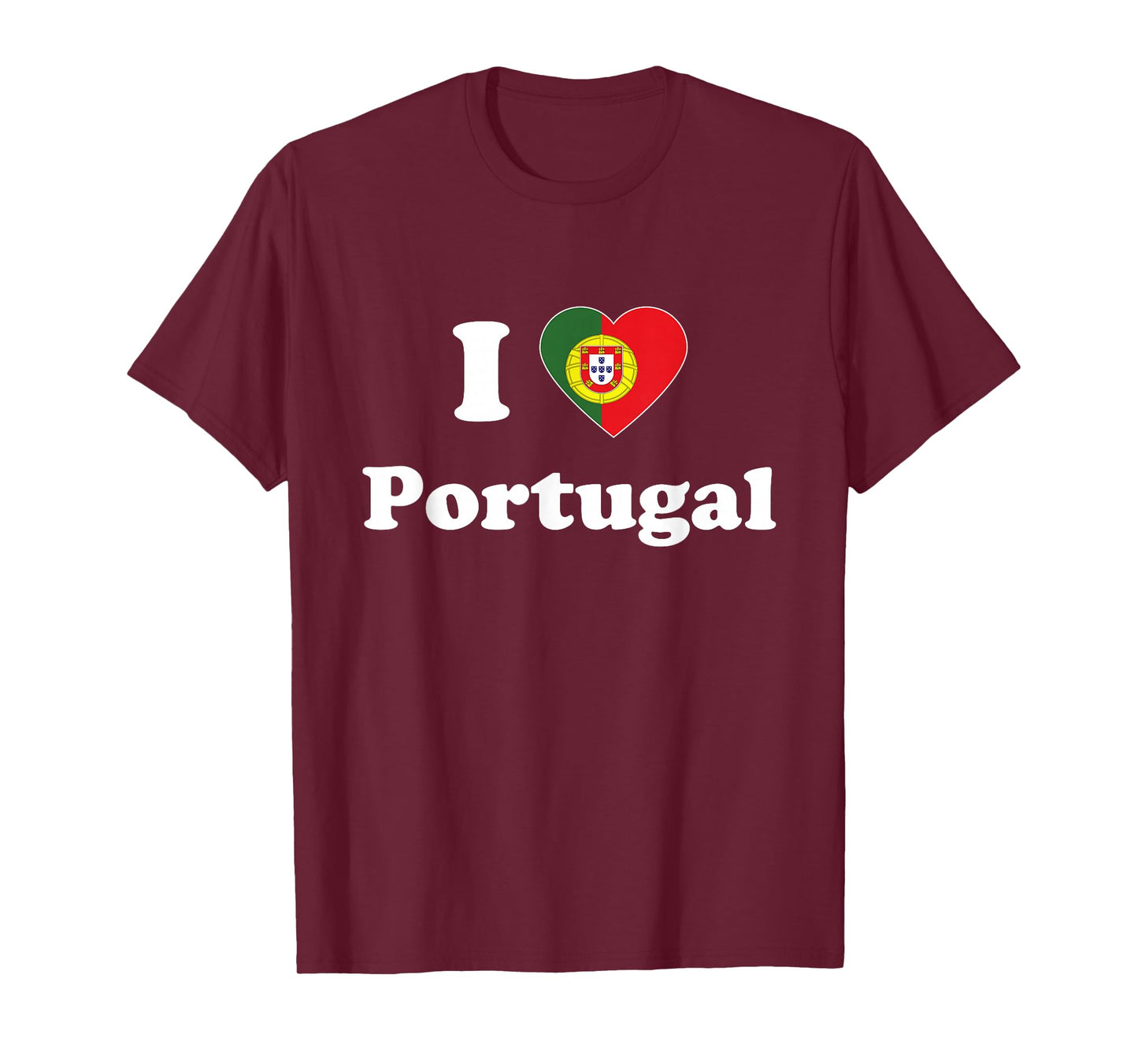 I Love Portugal I Heart Portugal Portugese T-Shirt