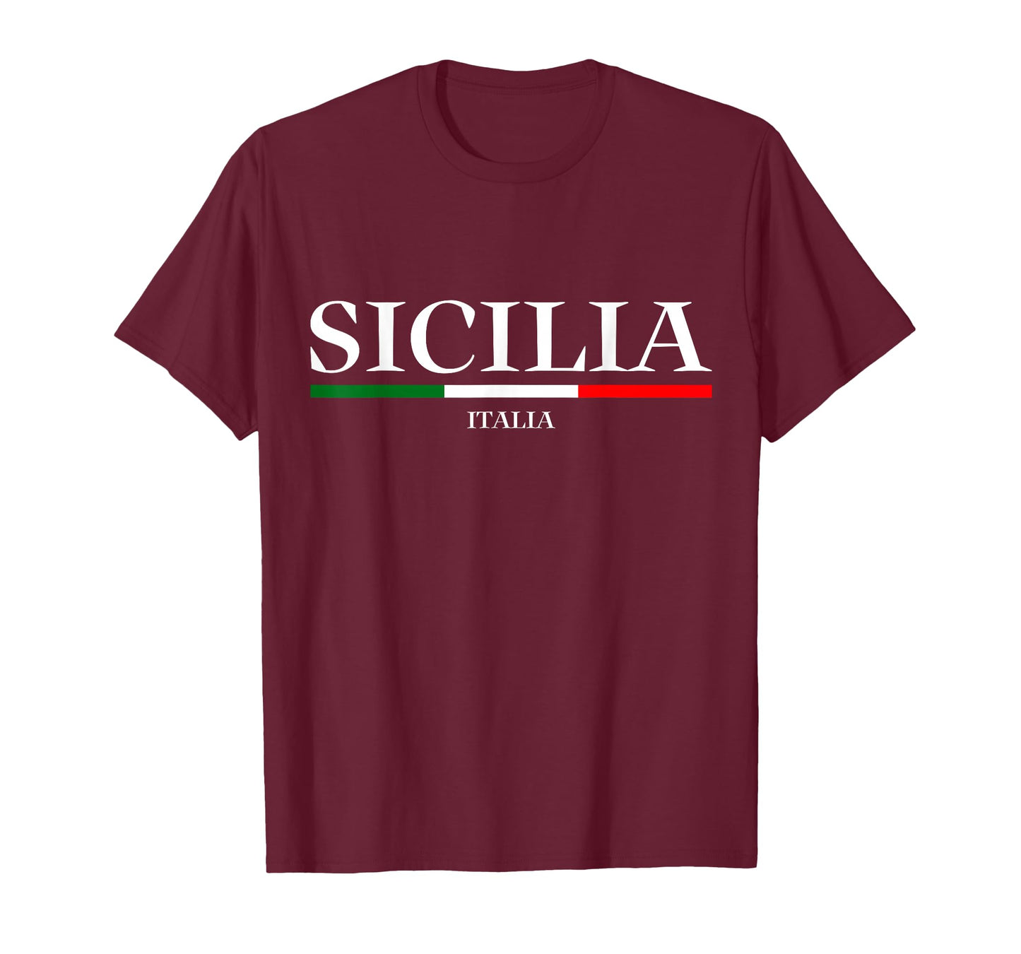 Sicilia Flag Sicily Palermo Italy T-Shirt