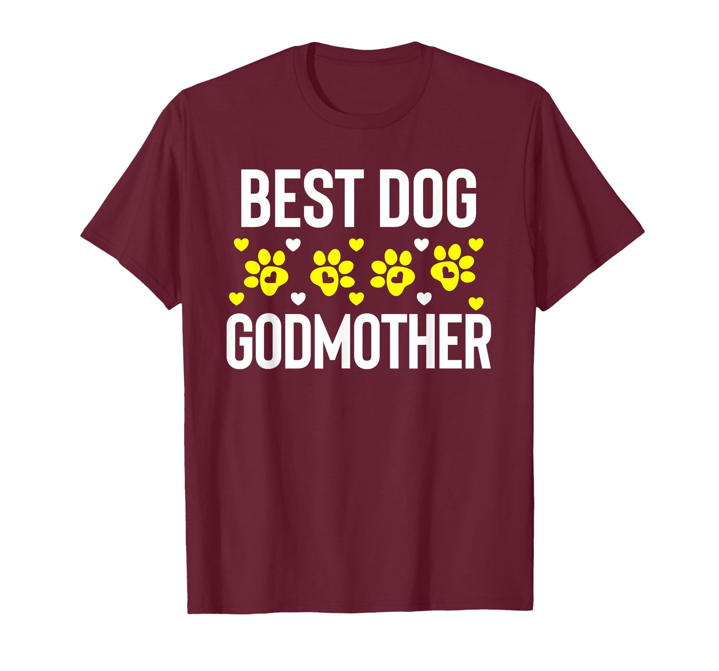 Dog Lover Holiday Christmas Best Dog Godmother Novelty Gifts T-Shirt for Men Women Kids