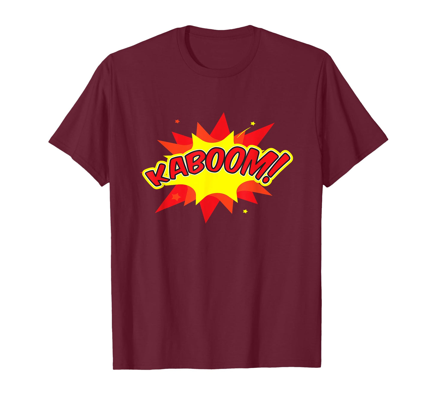 KABOOM Pop Art Comic Book Speech Bubbles Street Graffiti Art T-Shirt
