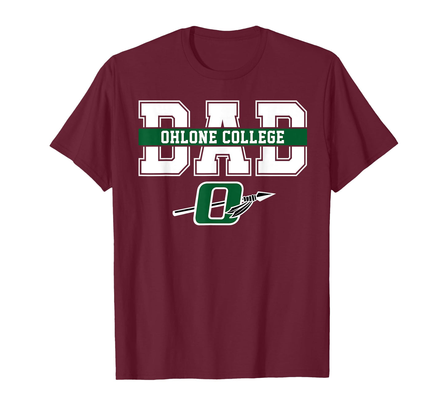 Ohlone College Dad Father Arch Vintage Design Men T-Shirt