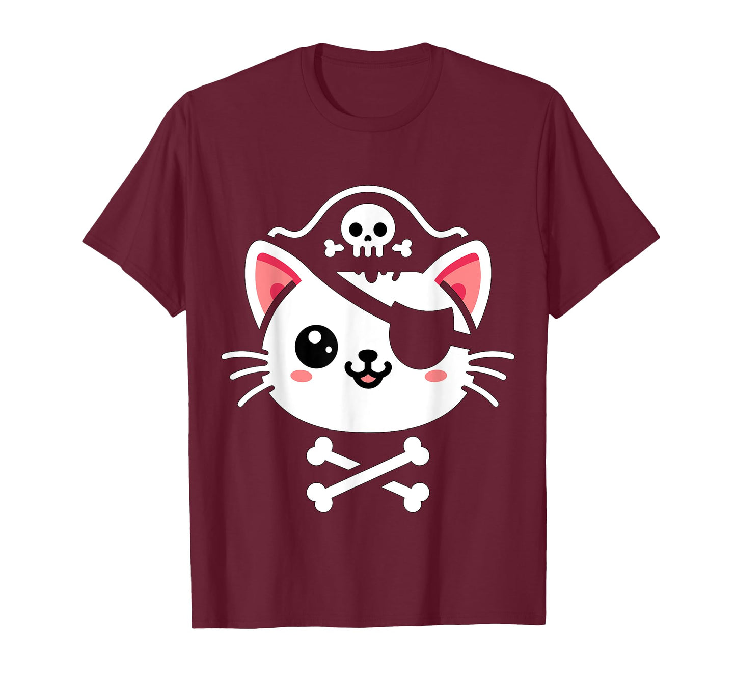 Pirate Cat Halloween Costume T-Shirt