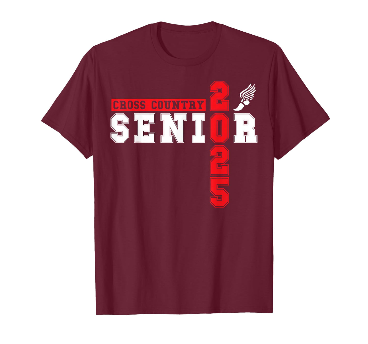 Cross Country Senior Night Senior 2025 Graduation Party 6 T-Shirt