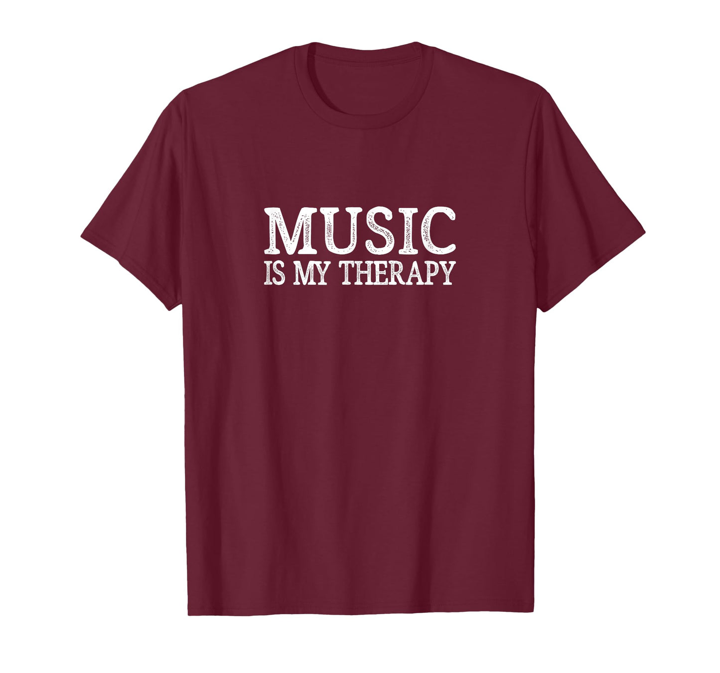 Music Is My Therapy - Vintage Style - T-Shirt