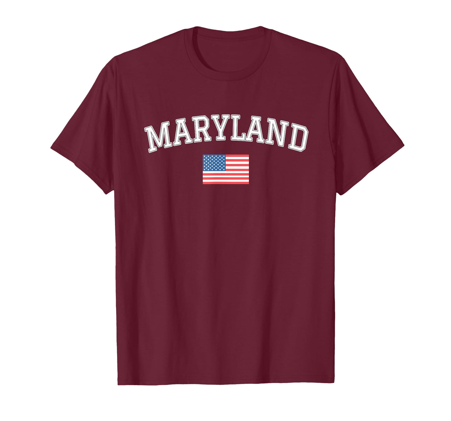United States of America Flag Vintage Maryland State T-Shirt