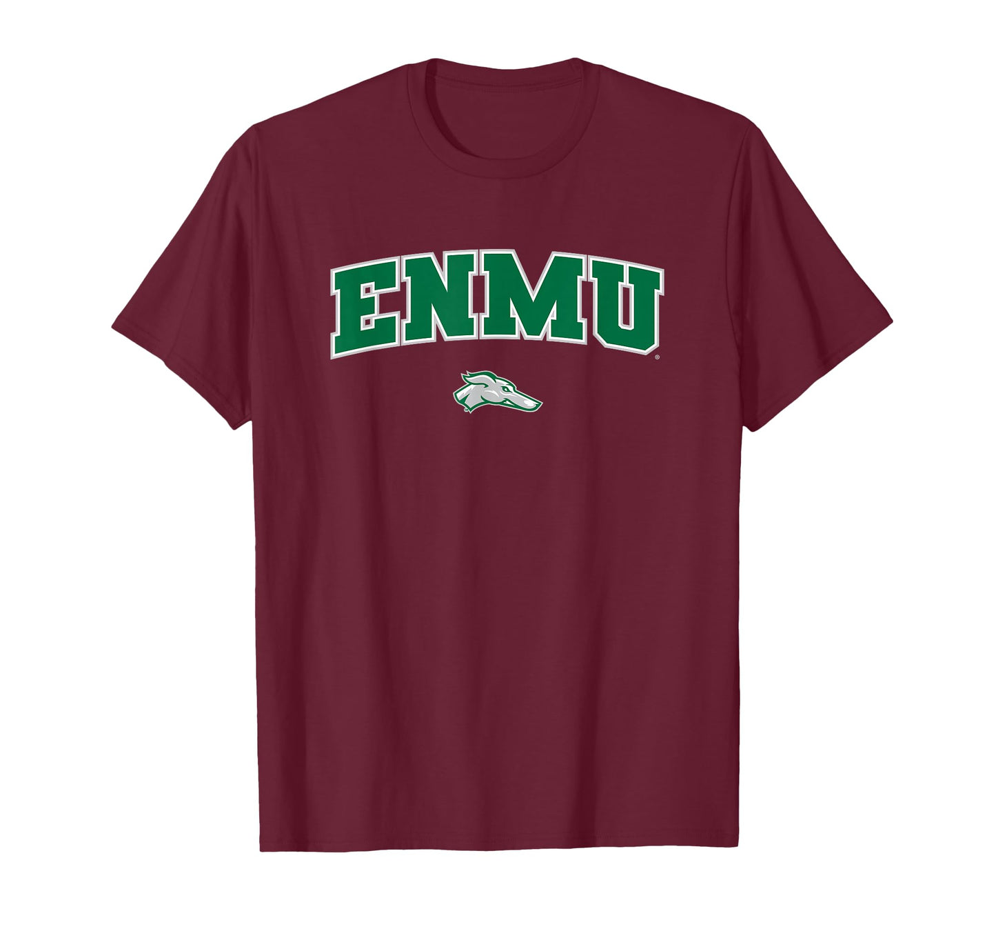 Eastern New Mexico University ENMU Greyhounds Arch Logo T-Shirt