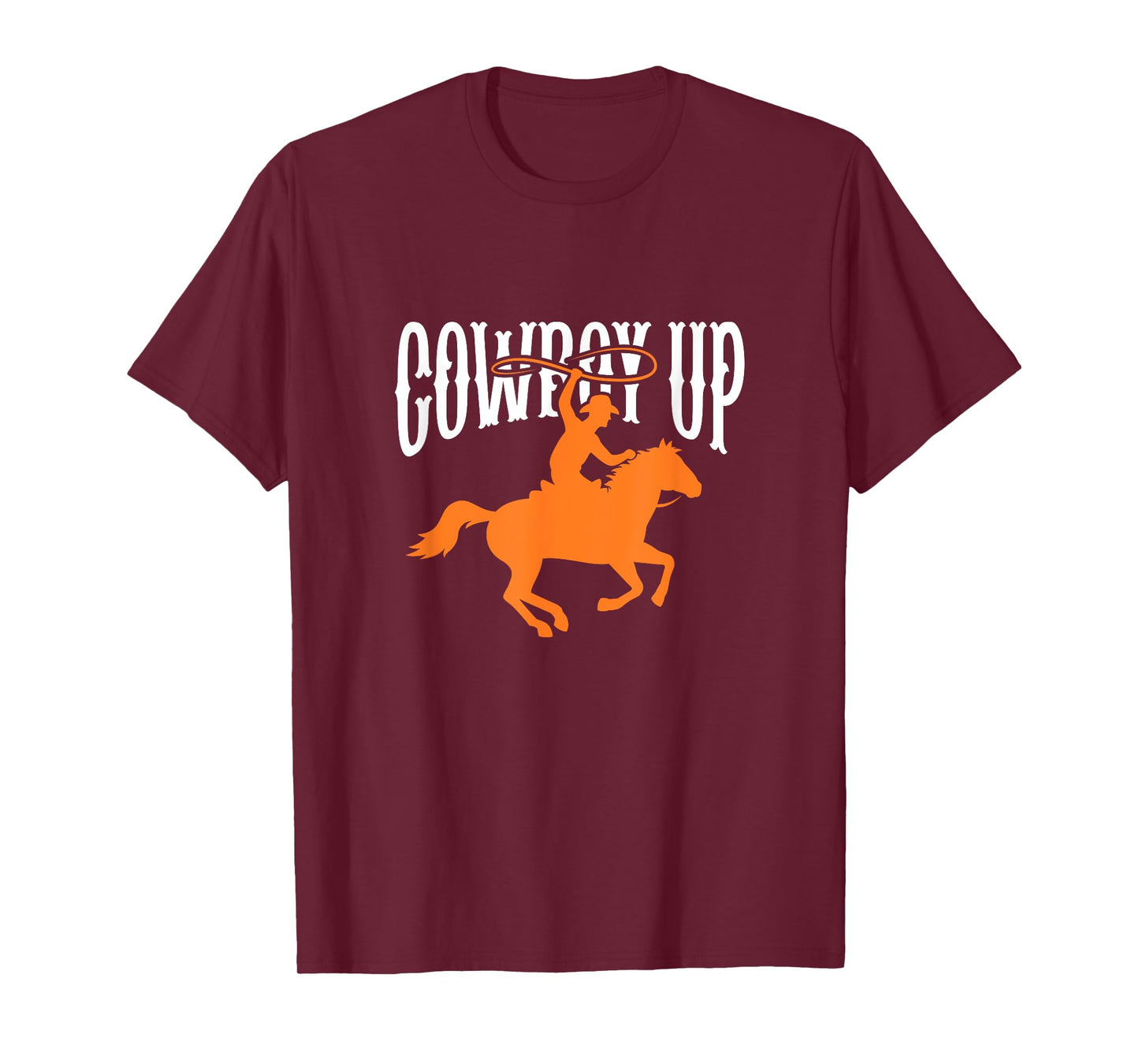 Cowboy Cowgirl Rodeo Western Southern T-Shirt: Cowboy, Horseback Riding, Equestrian, Unisex, Small, Black, Short Sleeve, Crew Neck, T-Shirt